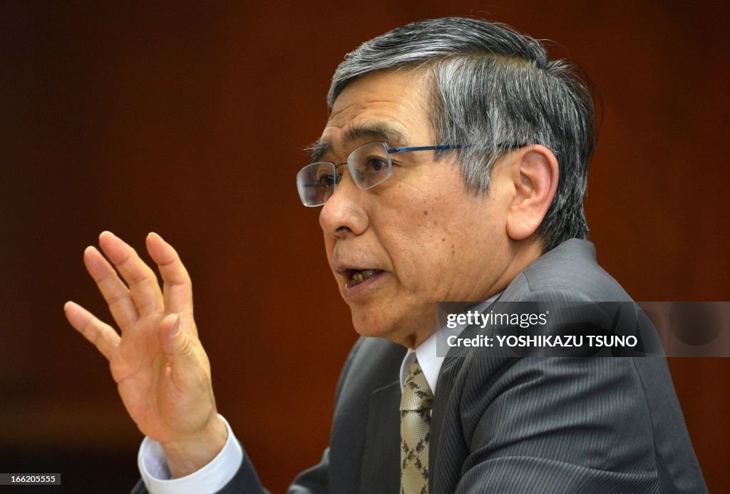 Bank of Japan (BOJ) Governor Haruhiko Ku