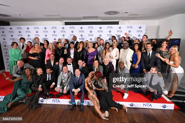 Cast and creatives of "EastEnders" including Clair Norris, Thomas Law, Ellie Dadd, Heather Peace, Kellie Bright, Shiv Jalota, Francesca Henry, Jamie...