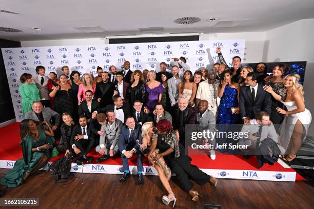 Cast and creatives of "EastEnders" including Clair Norris, Thomas Law, Ellie Dadd, Heather Peace, Kellie Bright, Shiv Jalota, Francesca Henry, Jamie...