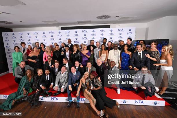 Cast and creatives of "EastEnders" including Clair Norris, Thomas Law, Ellie Dadd, Heather Peace, Kellie Bright, Shiv Jalota, Francesca Henry, Jamie...