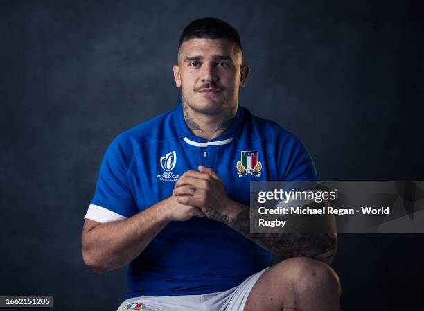 Marco Rivaro Rugby Italy Rugby Union Team Portrait Session Photos and Premium High Res ...