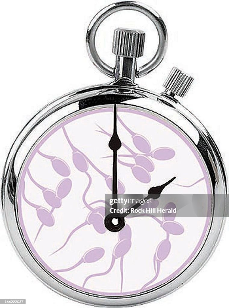 Biological clock illustration