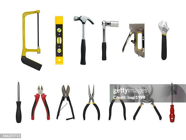 work tools - construction equipment stock pictures, royalty-free photos & images