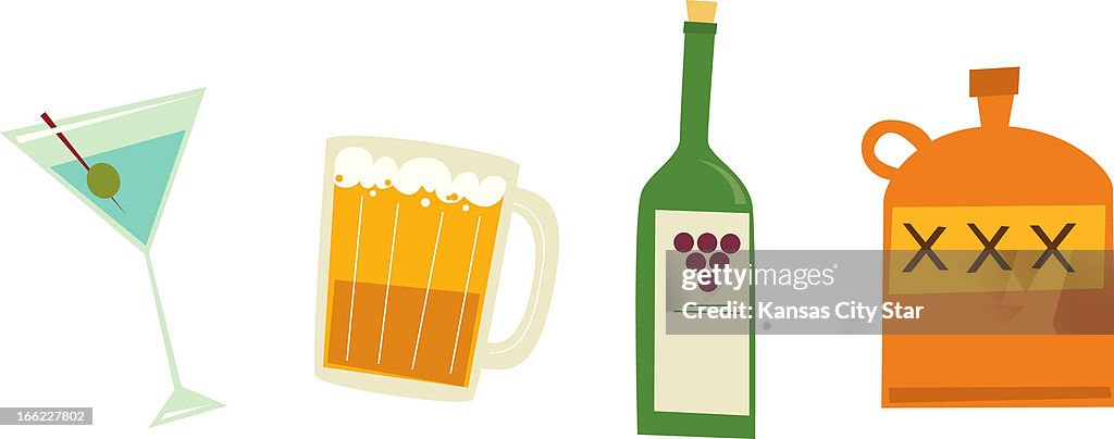 Booze illustration