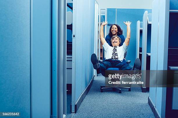 office party - office chair stock pictures, royalty-free photos & images