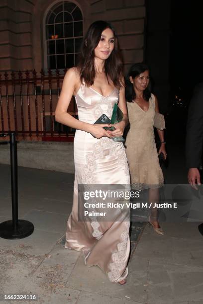 Gemma Chan is seen attending the ELLE Style Awards at Old Sessions House 2023 on September 05, 2023 in London, England.