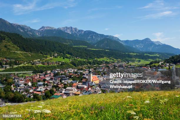 schladming, niedere tauern, enns valley, styria, austria - schladming stock pictures, royalty-free photos & images