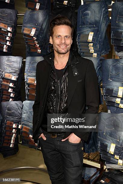 Axel Schukies attends the G-Star Raw Flagship Store Grand Opening Cologne on April 10, 2013 in Cologne, Germany.