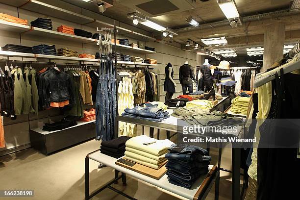 General overview of the G-Star Raw Flagship Store Grand Opening Cologne on April 10, 2013 in Cologne, Germany.