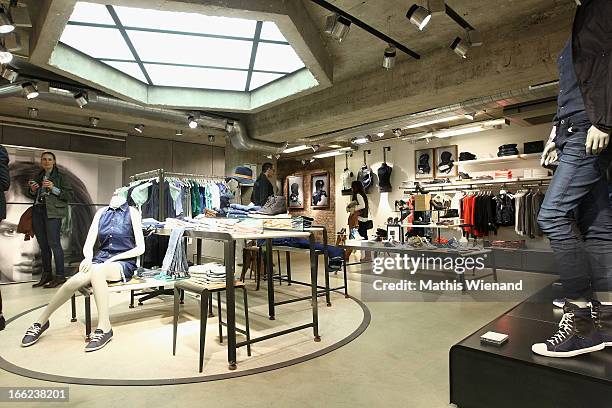 General overview of the G-Star Raw Flagship Store Grand Opening Cologne on April 10, 2013 in Cologne, Germany.