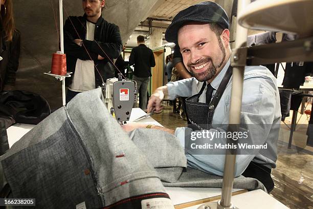 Impression of the G-Star Raw Flagship Store Grand Opening Cologne on April 10, 2013 in Cologne, Germany.