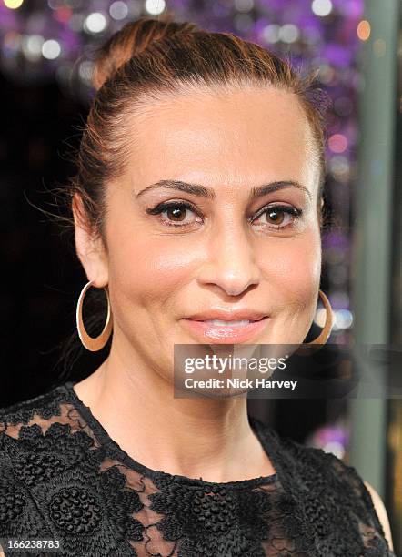 Ella Krasner attends as John Hurt is awarded the Liberatum cultural honour at W hotel, Leicester Sq on April 10, 2013 in London, England.