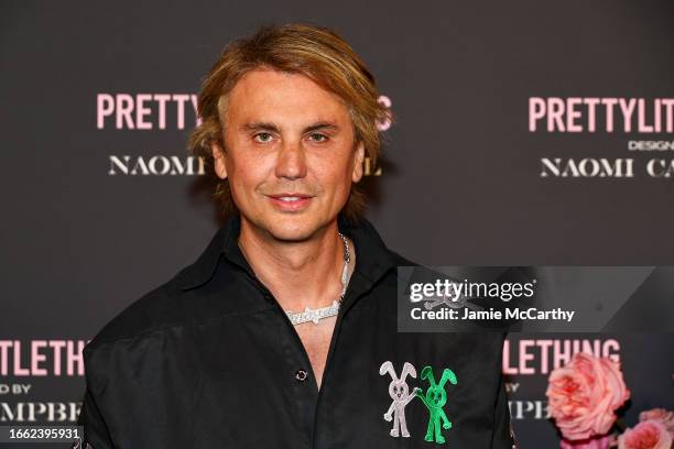 Jonathan Cheban attends the PrettyLittleThing x Naomi Campbell runway show at Cipriani 25 Broadway on September 05, 2023 in New York City.