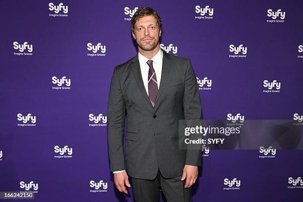 Syfy Upfront At Silver Screen Studios in New York City" -- Pictured: Adam Copeland --