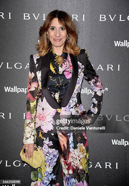 Paola Maugeri attends Bulgari B.zero1 during Salone del Mobile 2013 at Bulgari Hotel on April 10, 2013 in Milan, Italy.