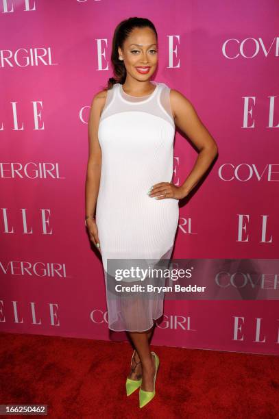 La La attends the 4th Annual ELLE Women in Music Celebration at The Edison Ballroom on April 10, 2013 in New York City.