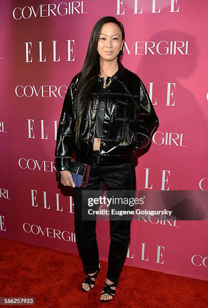 Jen Kao attends the 4th annual ELLE Women in Music Celebration at The Edison Ballroom on April 10, 2013 in New York City.