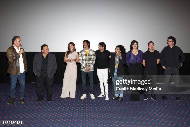 Silverio Palacios, Isabel Burr, Héctor Jiménez, Ricardo Abarca, Amorita Rasgado, Raquel Garza, Armando Hernández and Daniel Raymont attends the...