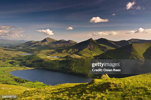 llyn cwellyn - snowdonia - fotografias e filmes do acervo