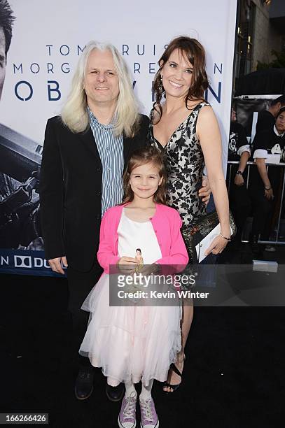 Director of Photography Claudio Miranda arrives at the premiere of Universal Pictures' "Oblivion" at Dolby Theatre on April 10, 2013 in Hollywood,...