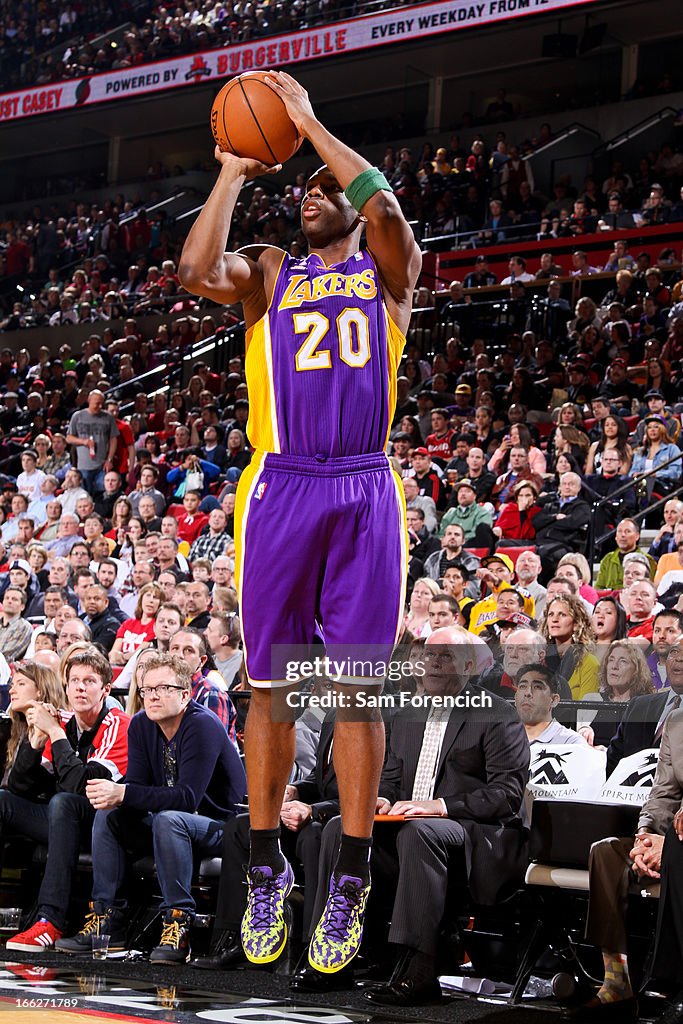 Los Angeles Lakers v Portland Trail Blazers