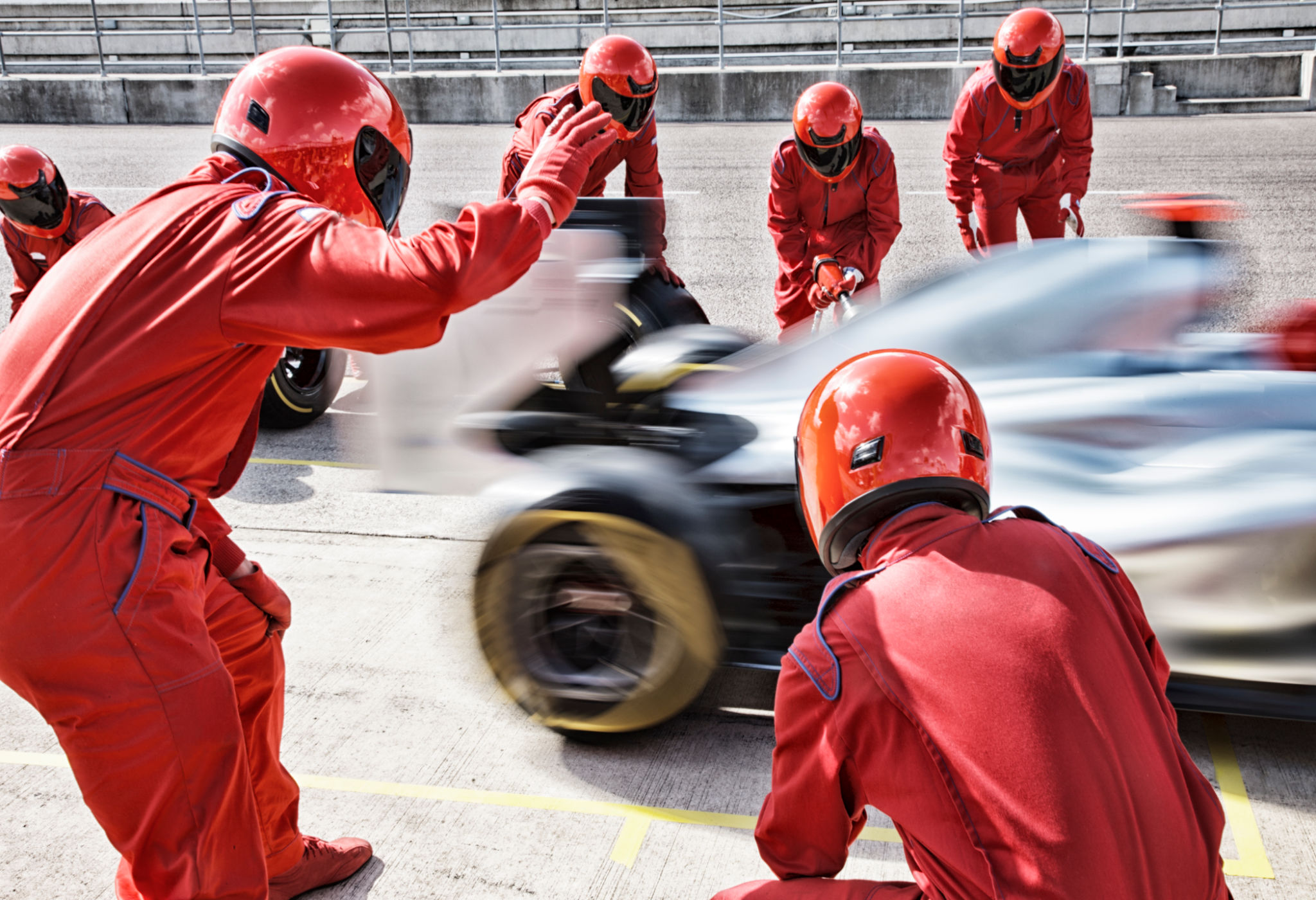car racing team