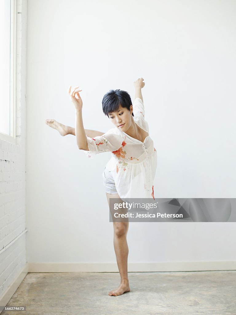 Dancing woman