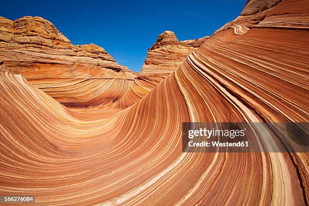 usa, utah, north coyote buttes, the wave - utah landscape stock pictures, royalty-free photos & images