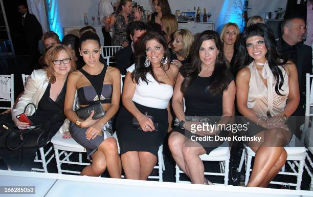 Carline Manzo, Melissa Gorga, Teresa Giudice, Kathy Wakile and Jacqueline Laurita attend A Night Under The Stars Benefiting Juvenile Diabetes...