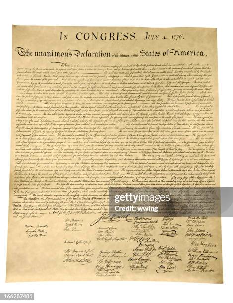 declaration of independence - declaration of independence stock pictures, royalty-free photos & images