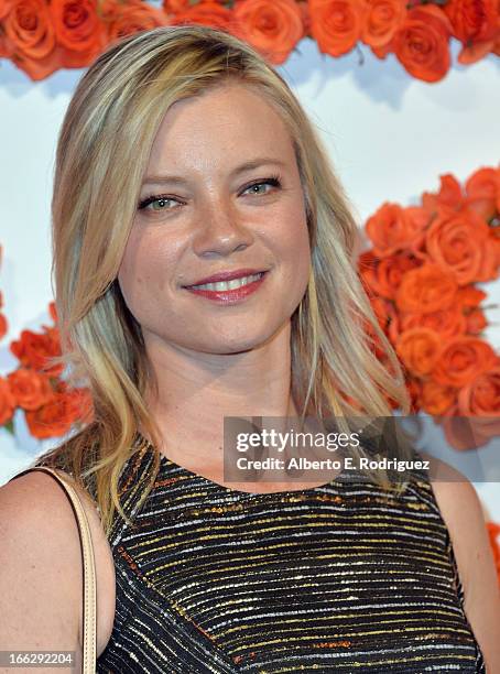 Actress Amy Smart attends the 3rd Annual Coach Evening to benefit Children's Defense Fund at Bad Robot on April 10, 2013 in Santa Monica, California.