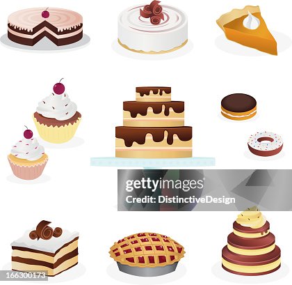 Sweets & Desserts Icon Set Sweets & Desserts Icon Set