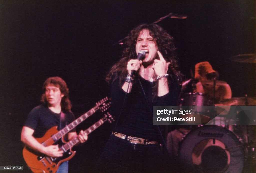 Whitesnake Perform At Hammersmih Odeon in 1980