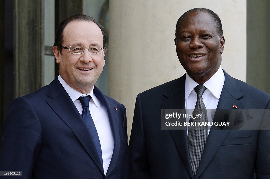 FRANCE-ICOAST-HOLLANDE-OUATTARA