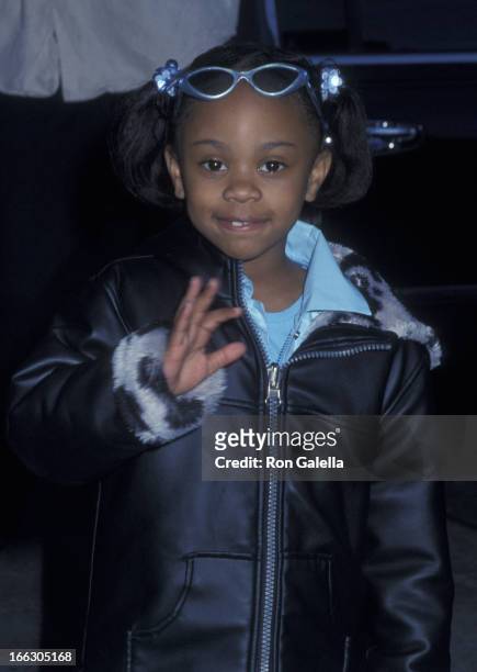 Dee Dee Davis attends the taping of "Late Night With David Letterman" on April 11, 2002 at the Ed Sullivan Theater in New York City.