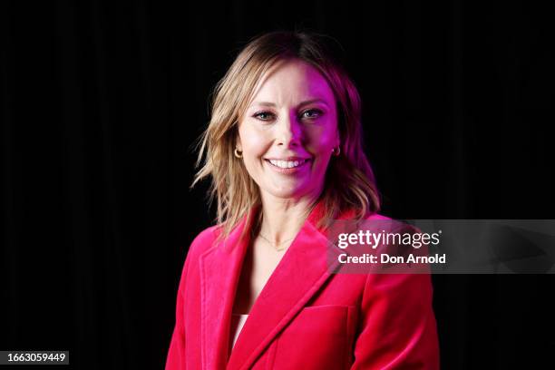 Allison Langdon attends the Nine 2023 upfronts on September 06, 2023 in Sydney, Australia.