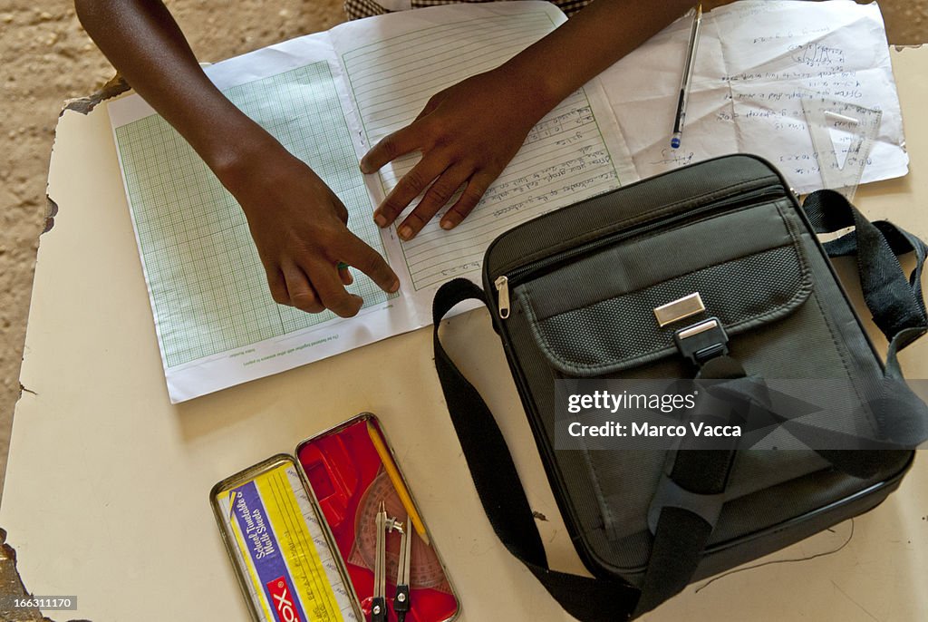 At school in Africa