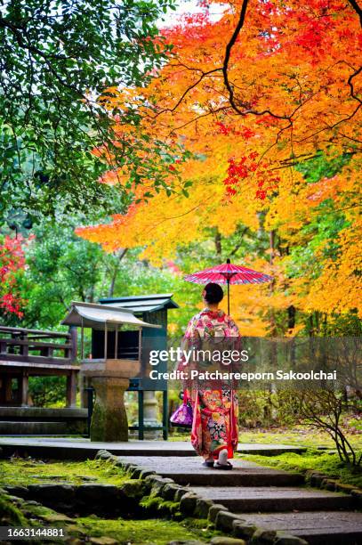 autumn in japan - the nomad hotel stock pictures, royalty-free photos & images