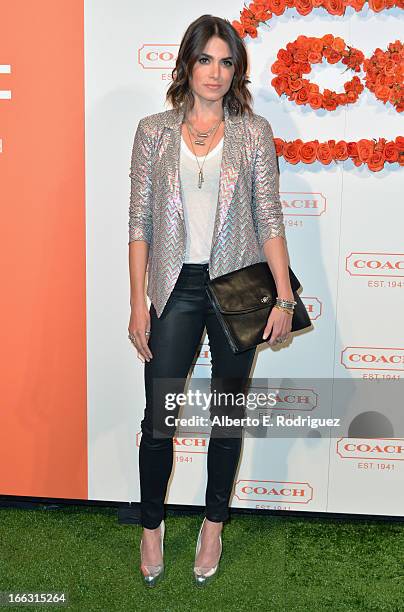 Actress Nikki Reed attends the 3rd Annual Coach Evening to benefit Children's Defense Fund at Bad Robot on April 10, 2013 in Santa Monica, California.