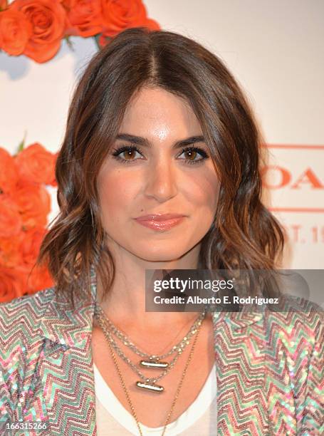 Actress Nikki Reed attends the 3rd Annual Coach Evening to benefit Children's Defense Fund at Bad Robot on April 10, 2013 in Santa Monica, California.