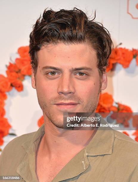 Actor Francois Arnaud attends the 3rd Annual Coach Evening to benefit Children's Defense Fund at Bad Robot on April 10, 2013 in Santa Monica,...