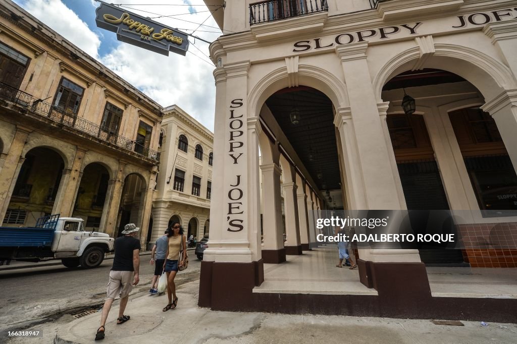 CUBA-TOURISM-SLOPPY JOE BAR