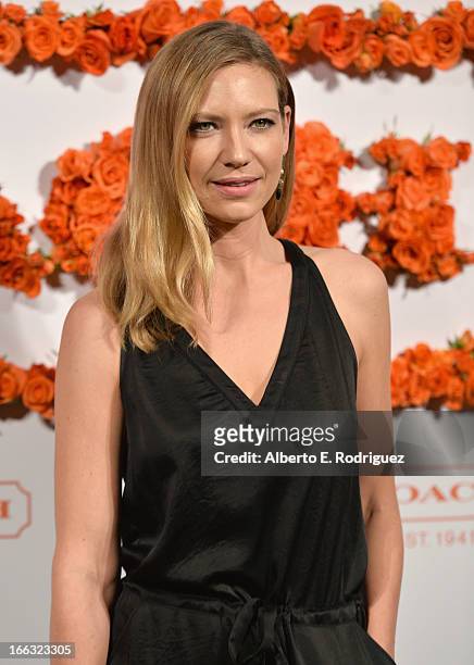 Actress Anna Torv attends the 3rd Annual Coach Evening to benefit Children's Defense Fund at Bad Robot on April 10, 2013 in Santa Monica, California.