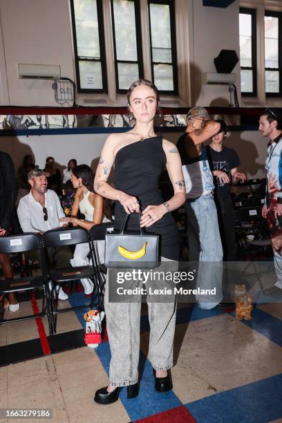 Ella Emhoff at the Puppets and Puppets Spring 2024 Ready To Wear Fashion Show on September 13, 2023 in New York, New York.