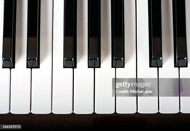 teclas de piano - ébano imagens e fotografias de stock