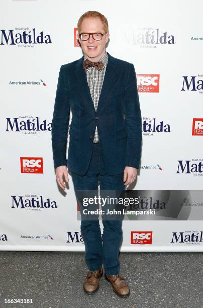 Jesse Tyler Ferguson attends the "Matilda The Musical" Broadway Opening Night at Shubert Theatre on April 11, 2013 in New York City.