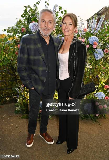 Brian Conley and Anne-Marie Conley attend the ATG Summer Party hosted by Ambassador Theatre Group CEO Mark Cornell In Honour of Sarah Jessica Parker...