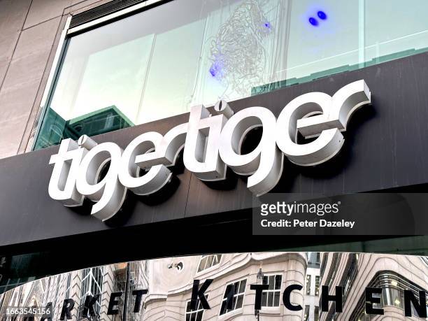 Haymarket, LONDON,ENGLAND TIGER TIGER store sign External Store Sign London, England.
