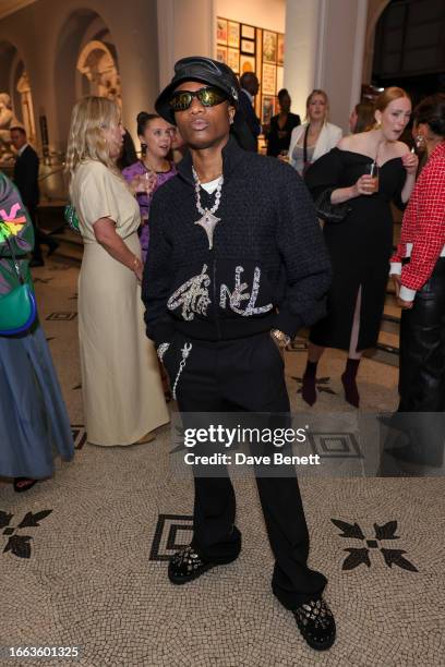 Wizkid attends the private view for "Gabrielle Chanel. Fashion Manifesto" at the Victoria & Albert Museum on September 13, 2023 in London, England.