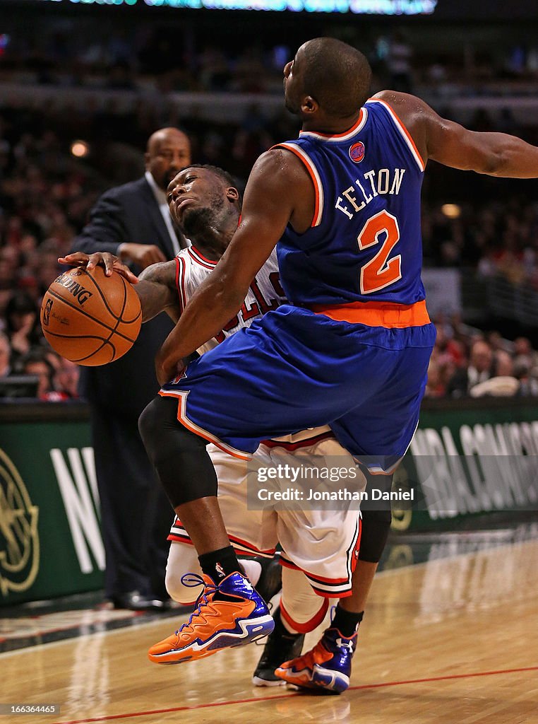 New York Knicks v Chicago Bulls